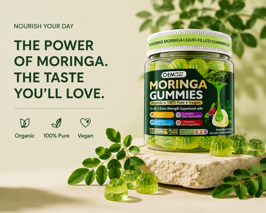 LeafBites — Moringa Gummies
